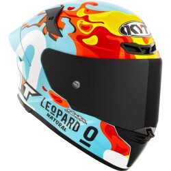 KYT TT-REVO KASK LEOPARD EDITION ARAGON - 3