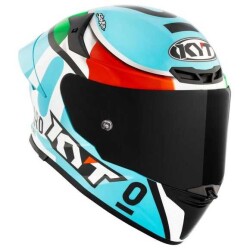 KYT TT-REVO KASK LEOPARD EDITION TRICOLORE - 2