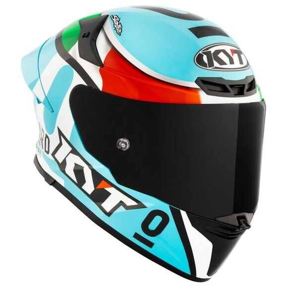 KYT TT-REVO KASK LEOPARD EDITION TRICOLORE - 2