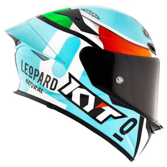 KYT TT-REVO KASK LEOPARD EDITION TRICOLORE - 3