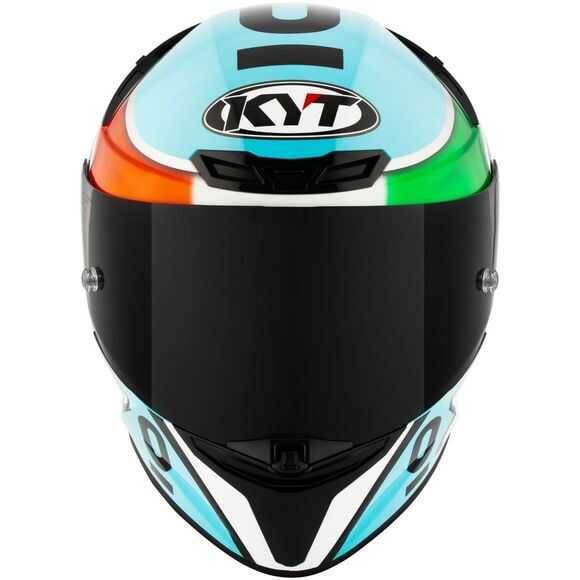 KYT TT-REVO KASK LEOPARD EDITION TRICOLORE - 4