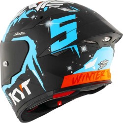 KYT TT-REVO KASK MASIA EDITION WINTER TEST MATT - 6