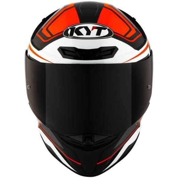 KYT TT-REVO KASK OVERTECH SİYAH TURUNCU - 3