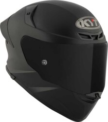 KYT TT-REVO KASK PLAIN MATT BLACK - 2