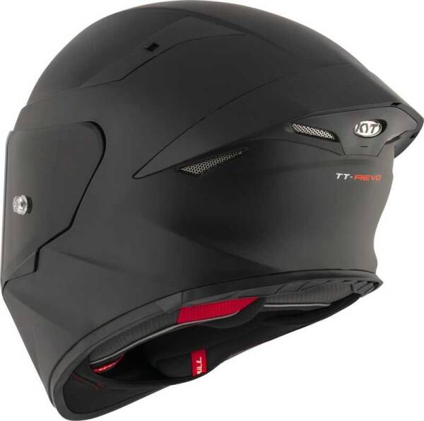 KYT TT-REVO KASK PLAIN MATT BLACK - 7