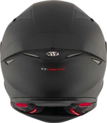 KYT TT-REVO KASK PLAIN MATT BLACK - 8