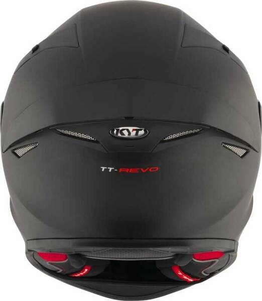 KYT TT-REVO KASK PLAIN MATT BLACK - 8