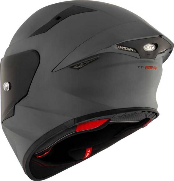 KYT TT-REVO KASK PLAIN MATT GRL GREY - 7