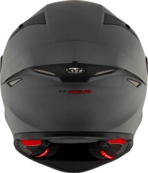 KYT TT-REVO KASK PLAIN MATT GRL GREY - 8