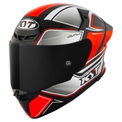 KYT TT-REVO KASK TOURIST RED FLUO 