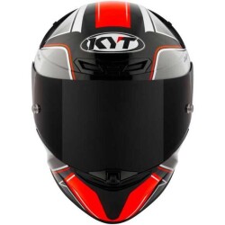 KYT TT-REVO KASK TOURIST RED FLUO - 2