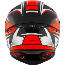 KYT TT-REVO KASK TOURIST RED FLUO - 3