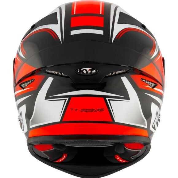 KYT TT-REVO KASK TOURIST RED FLUO - 3