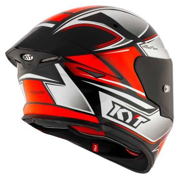 KYT TT-REVO KASK TOURIST RED FLUO - 4