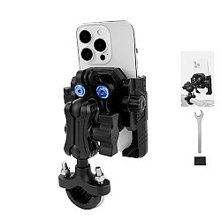 MECHRIG 12.7 - 33 mm UYUMLU U TİPİ MOTOSİKLET TELEFON TUTUCU - MECHRIG