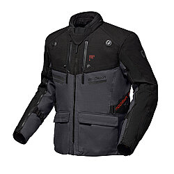 MODEKA ATLAZ WATERPROOF 'AAA' CEKET KOYU GRİ SİYAH - MODEKA