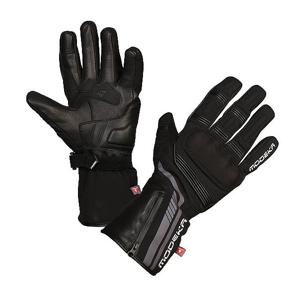 MODEKA MAKARI WATERPROOF ELDİVEN SİYAH - 1
