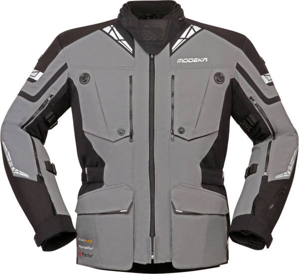 MODEKA PANAMERICANA II WATERPROOF CEKET SİYAH AÇIK GRİ - 1