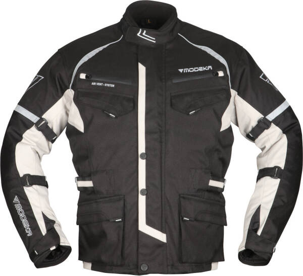 MODEKA TAREX WATERPROOF CEKET SİYAH GRİ - 1