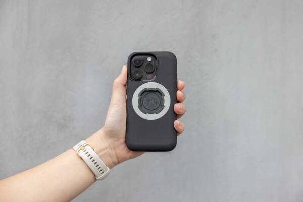 QUADLOCK MAG UYUMLU TELEFON KILIFI HALKASI GRİ - 2
