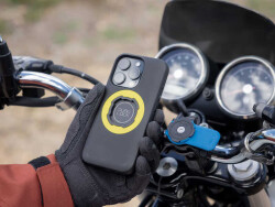 QUADLOCK MAG UYUMLU TELEFON KILIFI HALKASI SARI - 2