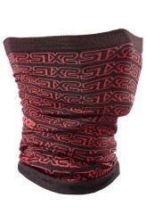 SIX2 TBX V2 4 MEVSİM BOYUNLUK LOGO SİYAH KIRMIZI - 1
