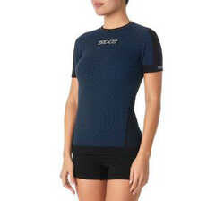 SIX2 TS1 4 MEVSİM TERMAL T-SHIRT MAVİ - 5