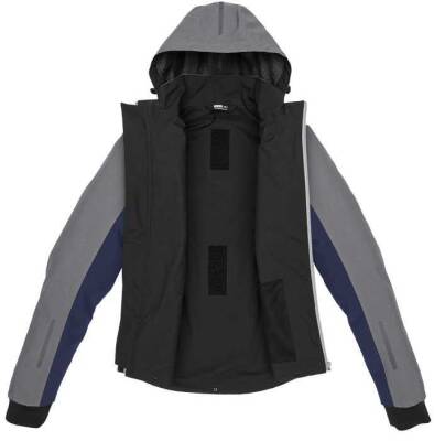 SPIDI HOODIE H2OUT II CEKET MAVİ GÜMÜŞ - 3