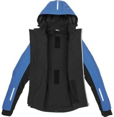SPIDI HOODIE H2OUT II CEKET SİYAH MAVİ - 3