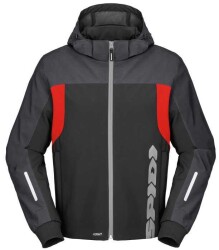 SPIDI HOODIE H2OUT II CEKET SİYAH KIRMIZI 