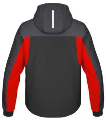 SPIDI HOODIE H2OUT II CEKET SİYAH KIRMIZI - 2
