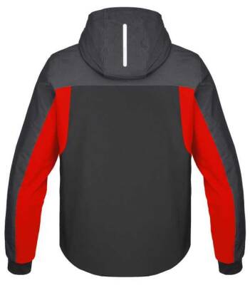 SPIDI HOODIE H2OUT II CEKET SİYAH KIRMIZI - 2