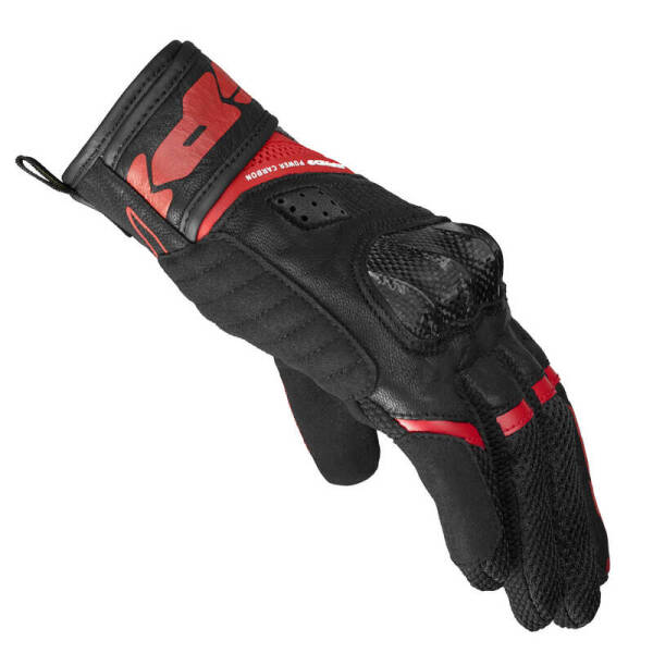 SPIDI POWER CARBON ELDİVEN KIRMIZI - 3