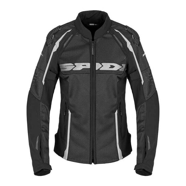 SPIDI RACE WARRIOR 2 NET LADY YAZLIK CEKET SİYAH BEYAZ - 1