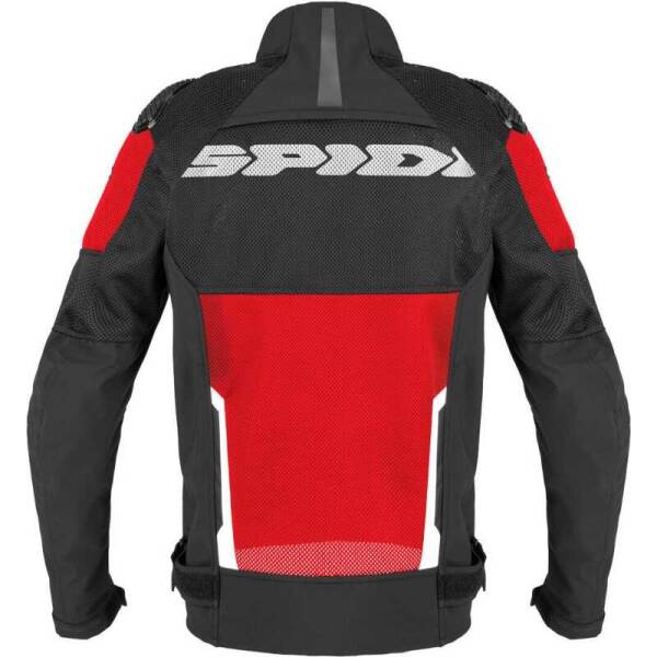 SPIDI RACE WARRIOR 2 NET YAZLIK CEKET SİYAH KIRMIZI - 2