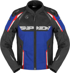SPIDI RACE WARRIOR 2 NET YAZLIK CEKET SİYAH MAVİ 