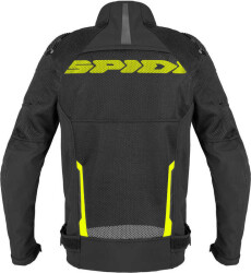 SPIDI RACE WARRIOR 2 NET YAZLIK CEKET SİYAH SARI - SPIDI (1)