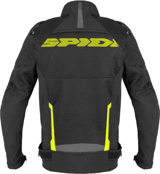 SPIDI RACE WARRIOR 2 NET YAZLIK CEKET SİYAH SARI - 2