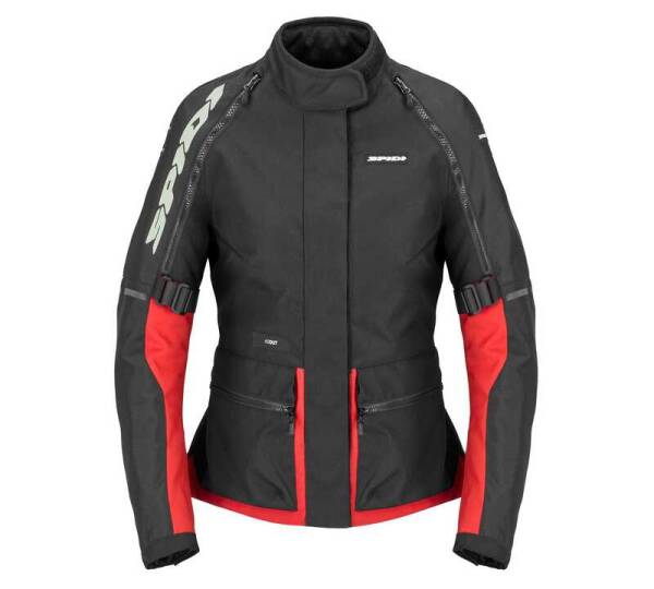 SPIDI RIDEMASTER LADY KADIN H2OUT® CEKET SİYAH KIRMIZI - 1