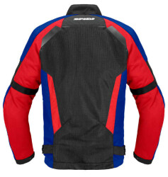 SPIDI TEK NET YAZLIK FİLE TEKSTİL CEKET MAVİ KIRMIZI - SPIDI (1)