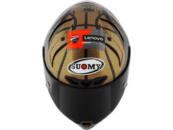 SUOMY S1-XR GP KASK PECCO WORLD CHAMPION 2023 GOLDEN LIMITED EDITION - 3