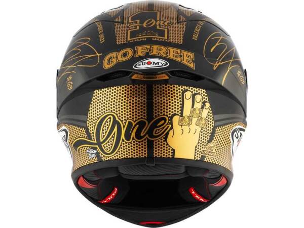 SUOMY S1-XR GP KASK PECCO WORLD CHAMPION 2023 GOLDEN LIMITED EDITION - 4