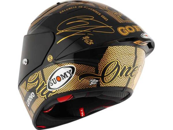SUOMY S1-XR GP KASK PECCO WORLD CHAMPION 2023 GOLDEN LIMITED EDITION - 5
