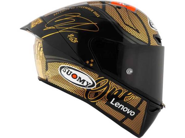 SUOMY S1-XR GP KASK PECCO WORLD CHAMPION 2023 GOLDEN LIMITED EDITION - 8