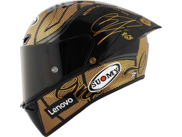 SUOMY S1-XR GP KASK PECCO WORLD CHAMPION 2023 GOLDEN LIMITED EDITION - 9