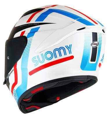 SUOMY TRACK-1 KASK NINETY SEVEN WHITE-RED - 3