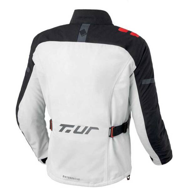 T.UR OVERCAST LAMİNE HYDROSCUD CEKET SİYAH BUZ GRİ - 5