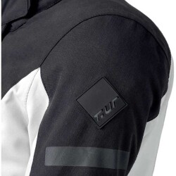 T.UR OVERCAST LAMİNE HYDROSCUD CEKET SİYAH BUZ GRİ - 6