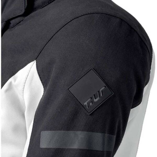 T.UR OVERCAST LAMİNE HYDROSCUD CEKET SİYAH BUZ GRİ - 6