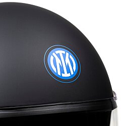TUCANO URBANO EL JETTIN 6.0 YARIM KASK INTER NERAZZURRO MAT SİYAH - 5